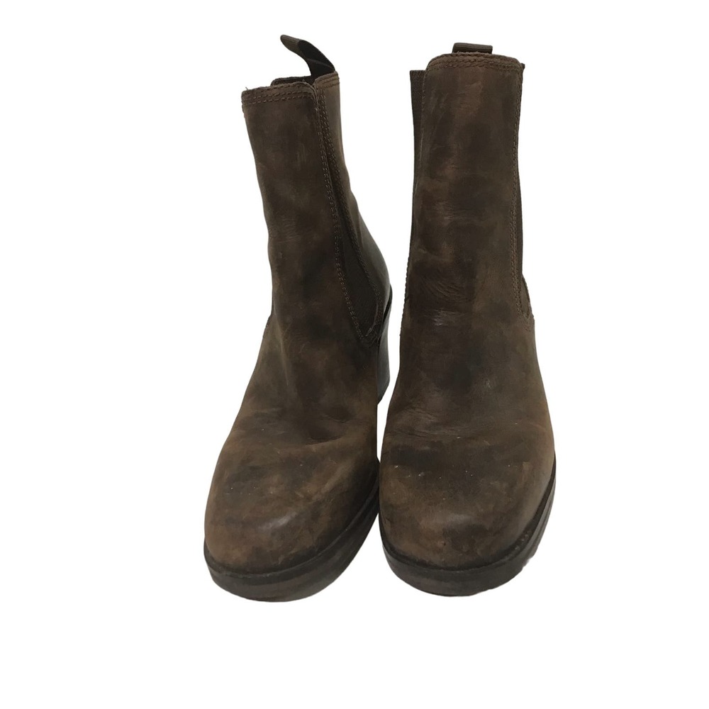 Nine West Leather Boots with‎ Heel Size 7.5